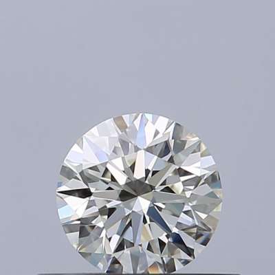 Certified Diamond IGI Carats 0.4 Color H Clarity IF  EX  EX  EX Fluorescence NON Brown No Milky No EyeClean 100%
