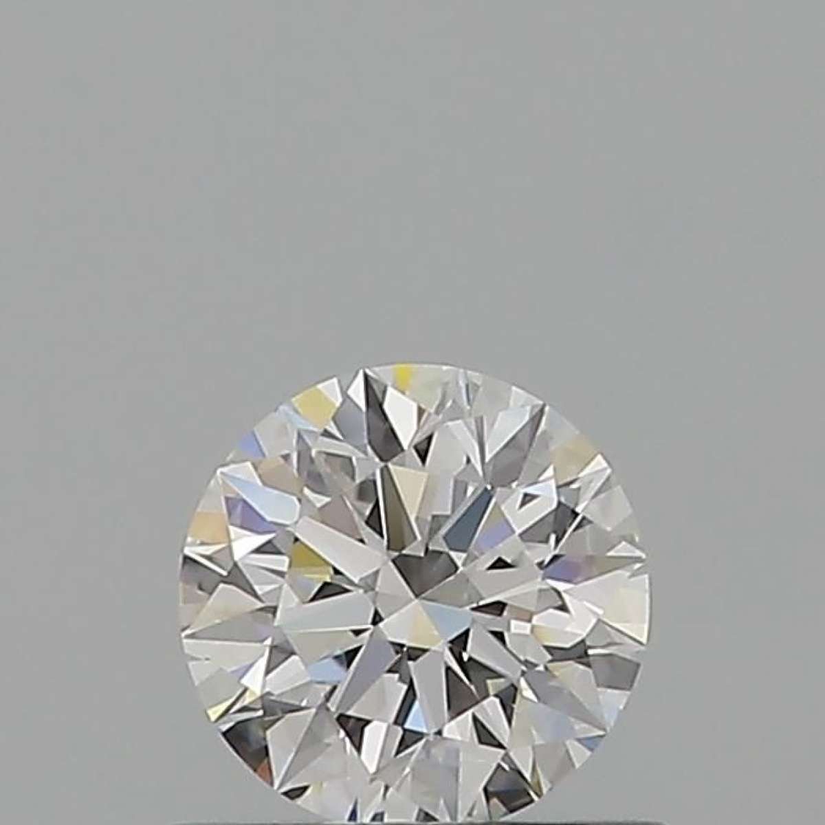 Certified Diamond GIA Carats 0.61 Color D Clarity VVS1  EX  EX  EX Fluorescence FNT Brown No Green No Milky No EyeClean 100%