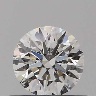 Certified Diamond IGI Carats 0.41 Color F Clarity VS2  EX  EX  EX Fluorescence NON Brown No Green No Milky No EyeClean 100%