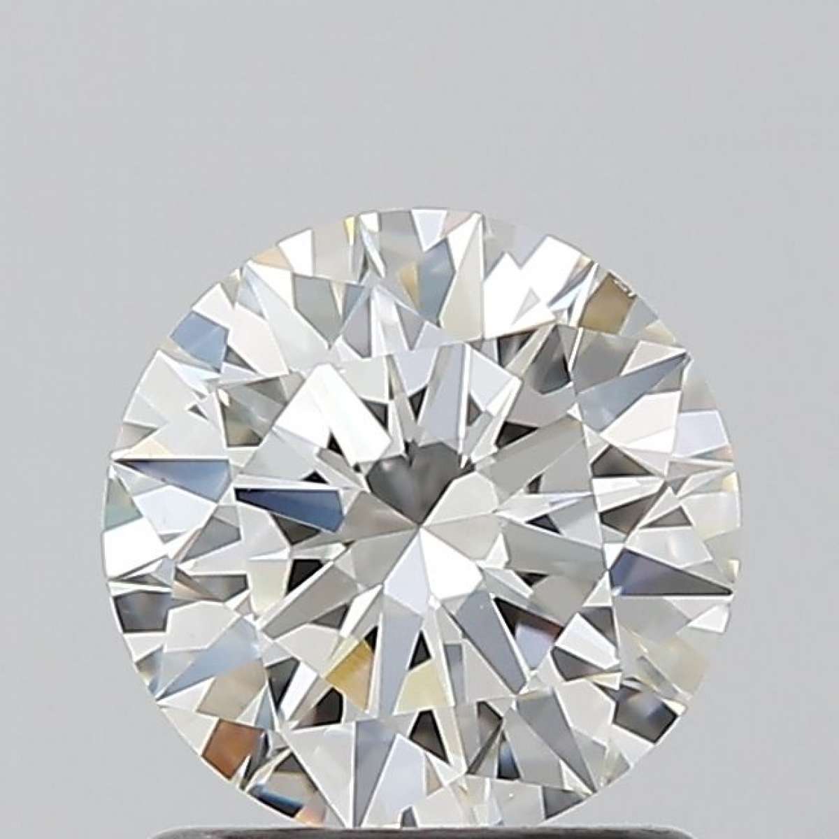 Certified Diamond GIA Carats 1.01 Color H Clarity VS2  EX  EX  EX Fluorescence NON Brown No Green No Milky No EyeClean 100%