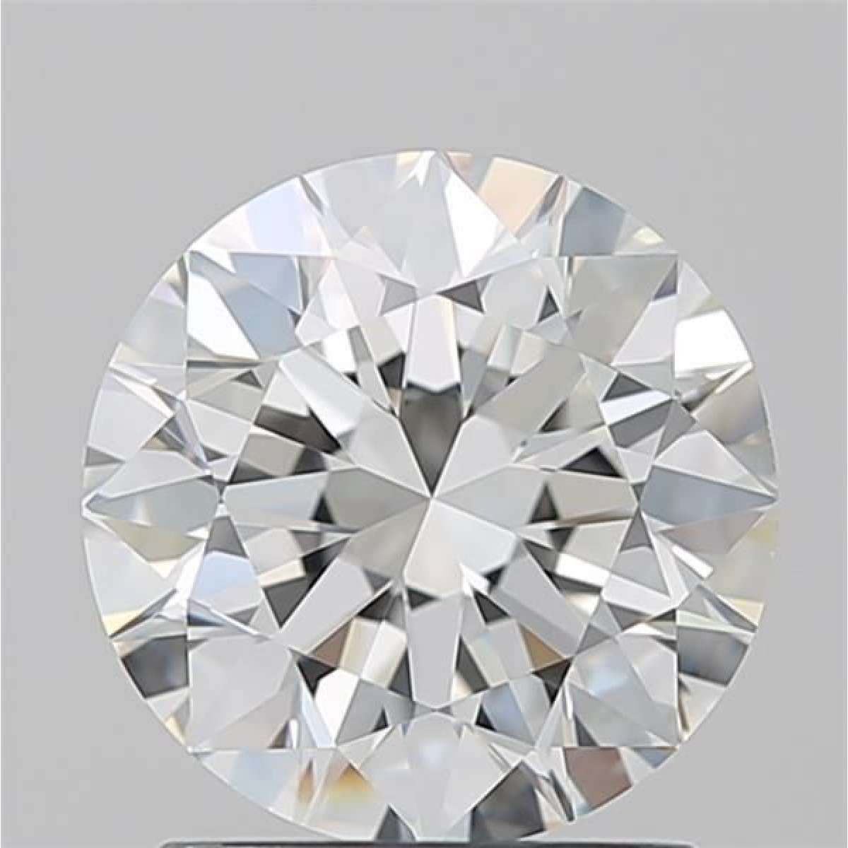 Certified Diamond GIA Carats 1.7 Color H Clarity VS1  EX  EX  EX Fluorescence NON Brown No Milky No EyeClean 100%