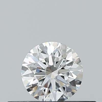 Certified Diamond GIA Carats 0.25 Color E Clarity VVS1  EX  EX  EX Fluorescence NON Brown No Green No Milky No EyeClean 100%