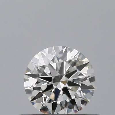 Certified Diamond GIA Carats 0.36 Color F Clarity VVS2  EX  EX  EX Fluorescence FNT Brown No Milky No EyeClean 100%