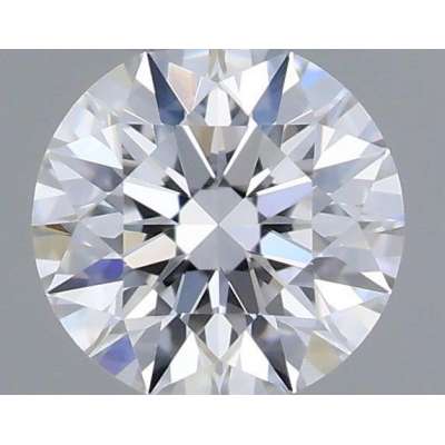 Certified Diamond GIA Carats 0.19 Color D Clarity VVS2  EX  EX  EX Fluorescence NON Brown No Green No Milky No EyeClean 100%