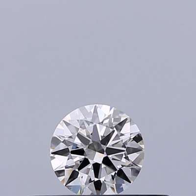 Diamante Certificato GIA Carati 0.2 Colore D Purezza VVS1  EX  EX  EX Fluorescenza NON Brown No Green No Milky No EyeClean 100%