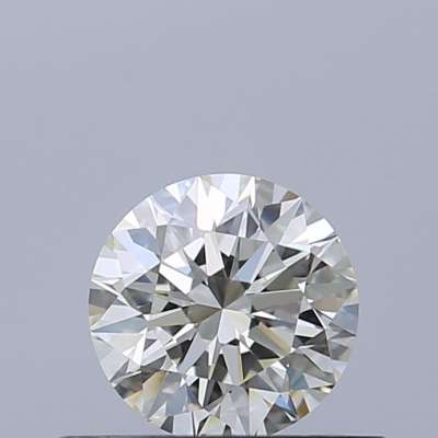 Certified Diamond IGI Carats 0.43 Color H Clarity IF  EX  EX  EX Fluorescence NON Brown No Milky No EyeClean 100%