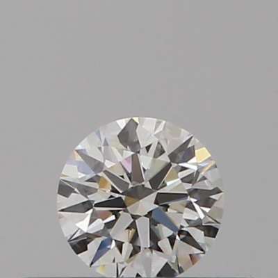 Diamante Certificato GIA Carati 0.19 Colore G Purezza VVS2  EX  EX  EX Fluorescenza NON Brown No Green No Milky No EyeClean 100%
