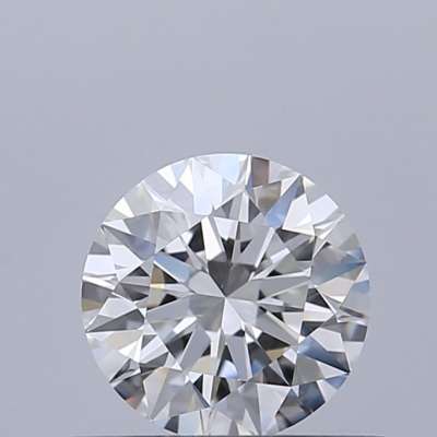 Certified Diamond GIA Carats 0.51 Color F Clarity VS1  EX  EX  EX Fluorescence NON Brown No Milky No EyeClean 100%
