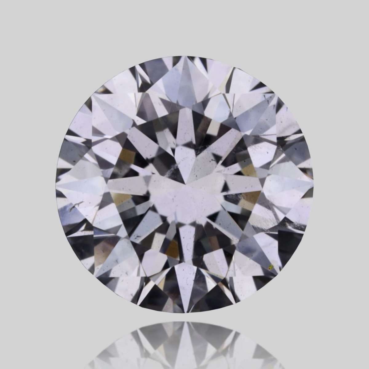 Certified Diamond GIA Carats 1.01 Color H Clarity SI1  EX  EX  EX Fluorescence NON Brown No Green No Milky No EyeClean 100%