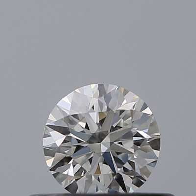 Diamante Certificato GIA Carati 0.34 Colore G Purezza VVS2  EX  EX  EX Fluorescenza FNT Brown No Milky No EyeClean 100%