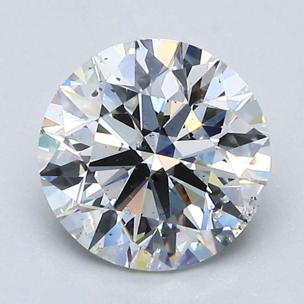 Certified Diamond GIA Carats 1.7 Color F Clarity SI2  EX  EX  EX Fluorescence NON Brown No Green No Milky No EyeClean 100%