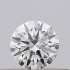 Certified Diamond GIA Carats 0.19 Color H Clarity VVS1  EX  EX  EX Fluorescence MED Brown No Green No Milky No EyeClean 100%