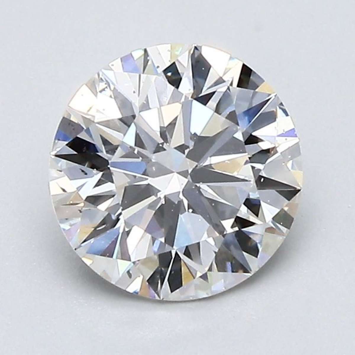 Certified Diamond GIA Carats 1.38 Color G Clarity SI2  EX  EX  VG Fluorescence FNT Brown No Green No Milky No EyeClean 100%
