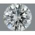 Certified Diamond IGI Carats 0.3 Color H Clarity VVS1  EX  EX  EX Fluorescence FNT Brown No Green No Milky No EyeClean 100%