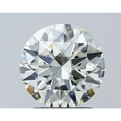 Certified Diamond IGI Carats 1.7 Color H Clarity VVS2  EX  EX  EX Fluorescence NON Brown No Green No Milky No EyeClean 100%