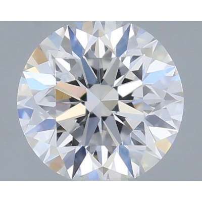 Certified Diamond GIA Carats 0.18 Color D Clarity VVS2  EX  EX  EX Fluorescence NON Brown No Green No Milky No EyeClean 100%