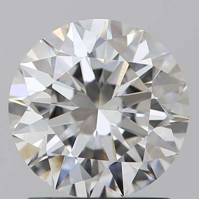 Certified Diamond GIA Carats 1.54 Color F Clarity VS1  EX  EX  EX Fluorescence NON Brown No Milky No EyeClean 100%