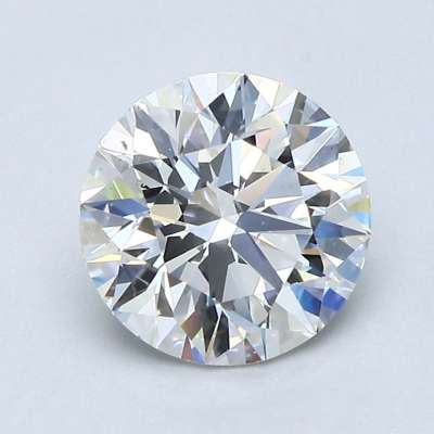 Certified Diamond GIA Carats 1.7 Color H Clarity SI1  EX  VG  EX Fluorescence NON Brown No Green No Milky No EyeClean 100%