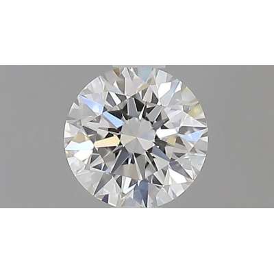 Certified Diamond GIA Carats 0.51 Color F Clarity VVS1  EX  EX  EX Fluorescence NON Brown No Milky No EyeClean 100%