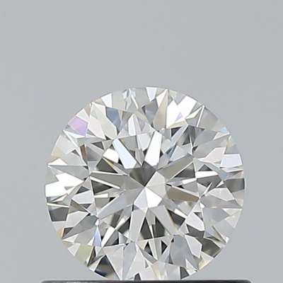Certified Diamond HRD Carats 0.65 Color G Clarity VVS2  EX  EX  EX Fluorescence NON Brown No Green No Milky No EyeClean 100%