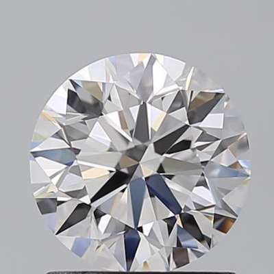 Certified Diamond GIA Carats 1.3 Color E Clarity VVS1  EX  EX  EX Fluorescence FNT Brown No Green No Milky No EyeClean 100%