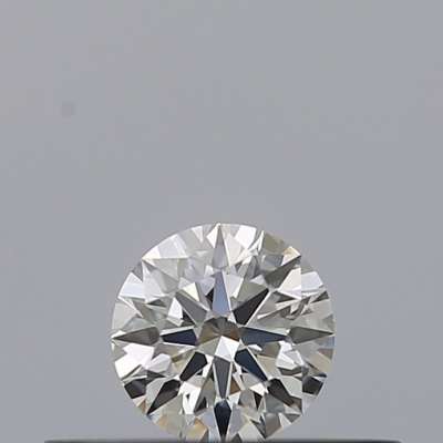 Certified Diamond GIA Carats 0.18 Color G Clarity VVS2  EX  EX  EX Fluorescence NON Brown No Milky No EyeClean 100%