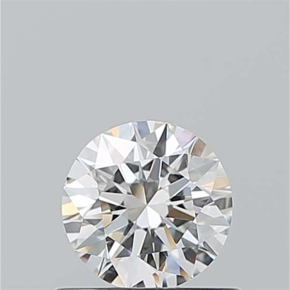 Certified Diamond GIA Carats 0.61 Color H Clarity VVS1  EX  EX  EX Fluorescence FNT Brown No Milky No EyeClean 100%