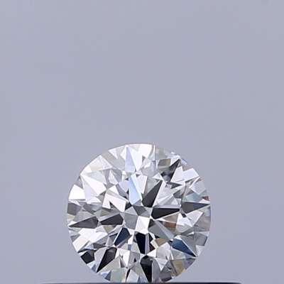 Certified Diamond GIA Carats 0.25 Color D Clarity VVS2  EX  EX  EX Fluorescence NON Brown No Green No Milky No EyeClean 100%