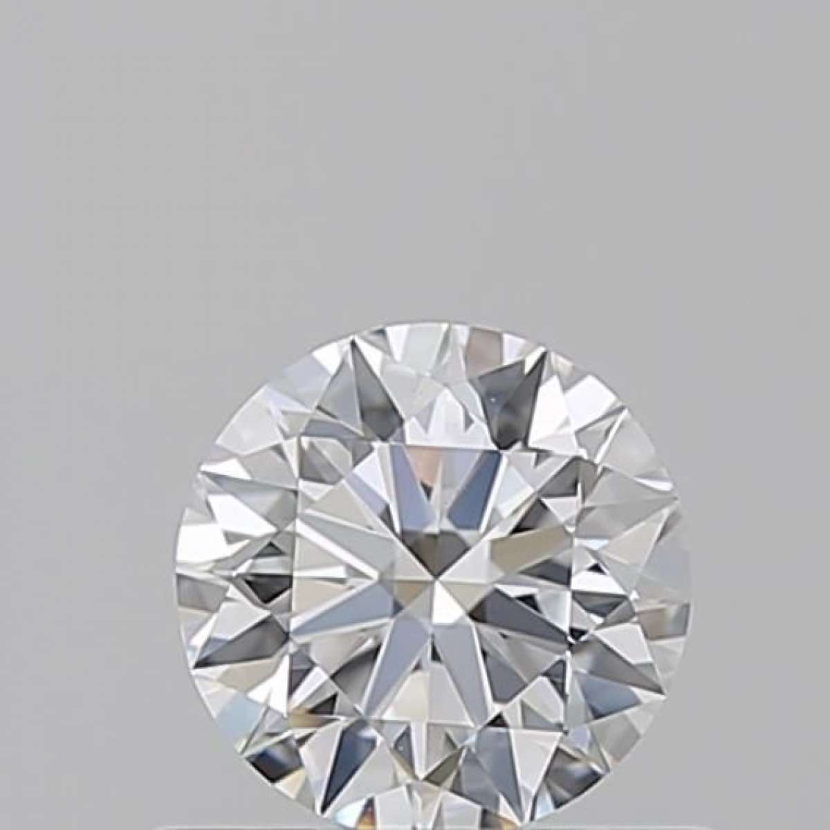 Certified Diamond GIA Carats 0.58 Color D Clarity VS2  EX  EX  EX Fluorescence FNT Brown No Green No Milky No EyeClean 100%