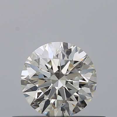 Certified Diamond IGI Carats 0.4 Color H Clarity VVS1  EX  EX  EX Fluorescence NON Brown No Milky No EyeClean 100%
