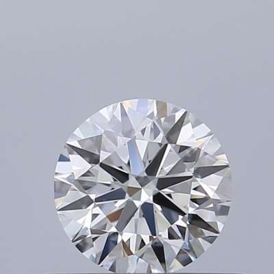 Certified Diamond GIA Carats 0.5 Color E Clarity VVS2  EX  EX  EX Fluorescence NON Brown No Green No Milky No EyeClean 100%