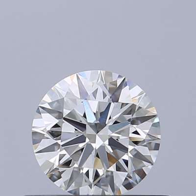 Certified Diamond GIA Carats 0.52 Color F Clarity VVS1  EX  EX  EX Fluorescence NON Brown No Milky No EyeClean 100%