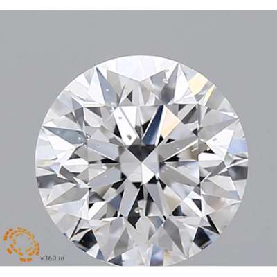 Certified Diamond GIA Carats 1.51 Color D Clarity SI2  EX  EX  EX Fluorescence NON Brown No Green No Milky No EyeClean 100%