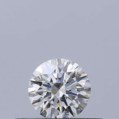 Certified Diamond GIA Carats 0.26 Color E Clarity VVS1  EX  EX  EX Fluorescence NON Brown No Green No Milky No EyeClean 100%