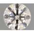 Certified Diamond IGI Carats 1.09 Color H Clarity VVS2  EX  EX  EX Fluorescence NON Brown No Green No Milky No EyeClean 100%