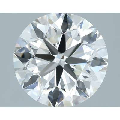 Certified Diamond IGI Carats 1.9 Color H Clarity VVS2  EX  EX  EX Fluorescence NON Brown No Green No Milky No EyeClean 100%