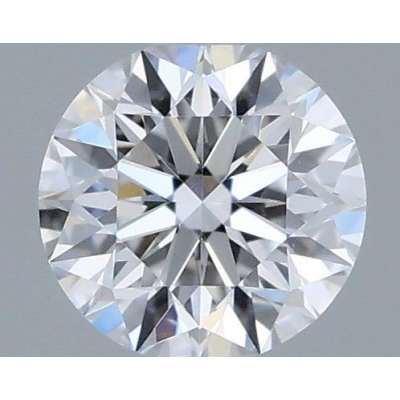 Certified Diamond GIA Carats 0.18 Color D Clarity VVS2  EX  EX  EX Fluorescence NON Brown No Green No Milky No EyeClean 100%