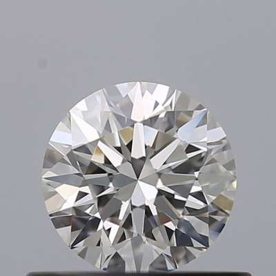 Certified Diamond GIA Carats 0.51 Color F Clarity VVS1  EX  EX  EX Fluorescence NON Brown No Milky No EyeClean 100%