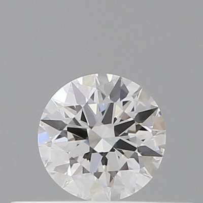 Certified Diamond GIA Carats 0.23 Color E Clarity VVS1  EX  EX  EX Fluorescence FNT Brown No Green No Milky No EyeClean 100%