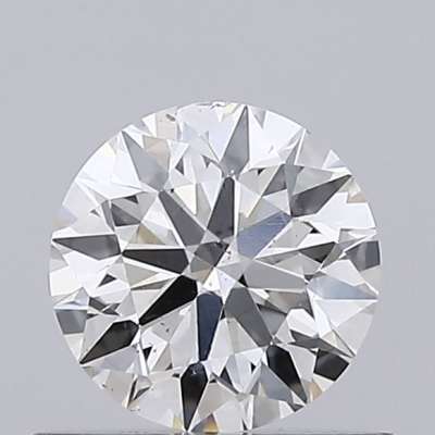 Certified Diamond GIA Carats 0.47 Color H Clarity SI1  EX  VG  EX Fluorescence MED Brown No Green No Milky No EyeClean 100%