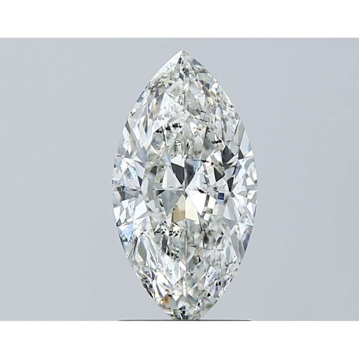 Certified Diamond HRD Carats 1.24 Color G Clarity SI2  -  EX  VG Fluorescence NON Brown No Green No Milky No EyeClean 100%
