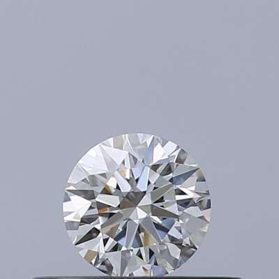 Certified Diamond GIA Carats 0.27 Color F Clarity VVS1  EX  EX  EX Fluorescence NON Brown No Milky No EyeClean 100%