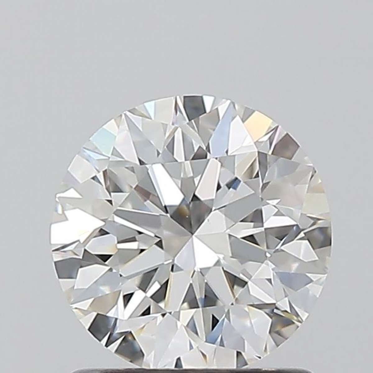 Certified Diamond GIA Carats 1.01 Color F Clarity VS1  EX  EX  EX Fluorescence FNT Brown No Green No Milky No EyeClean 100%