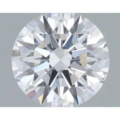 Certified Diamond GIA Carats 0.18 Color D Clarity VVS1  EX  EX  EX Fluorescence NON Brown No Green No Milky No EyeClean 100%