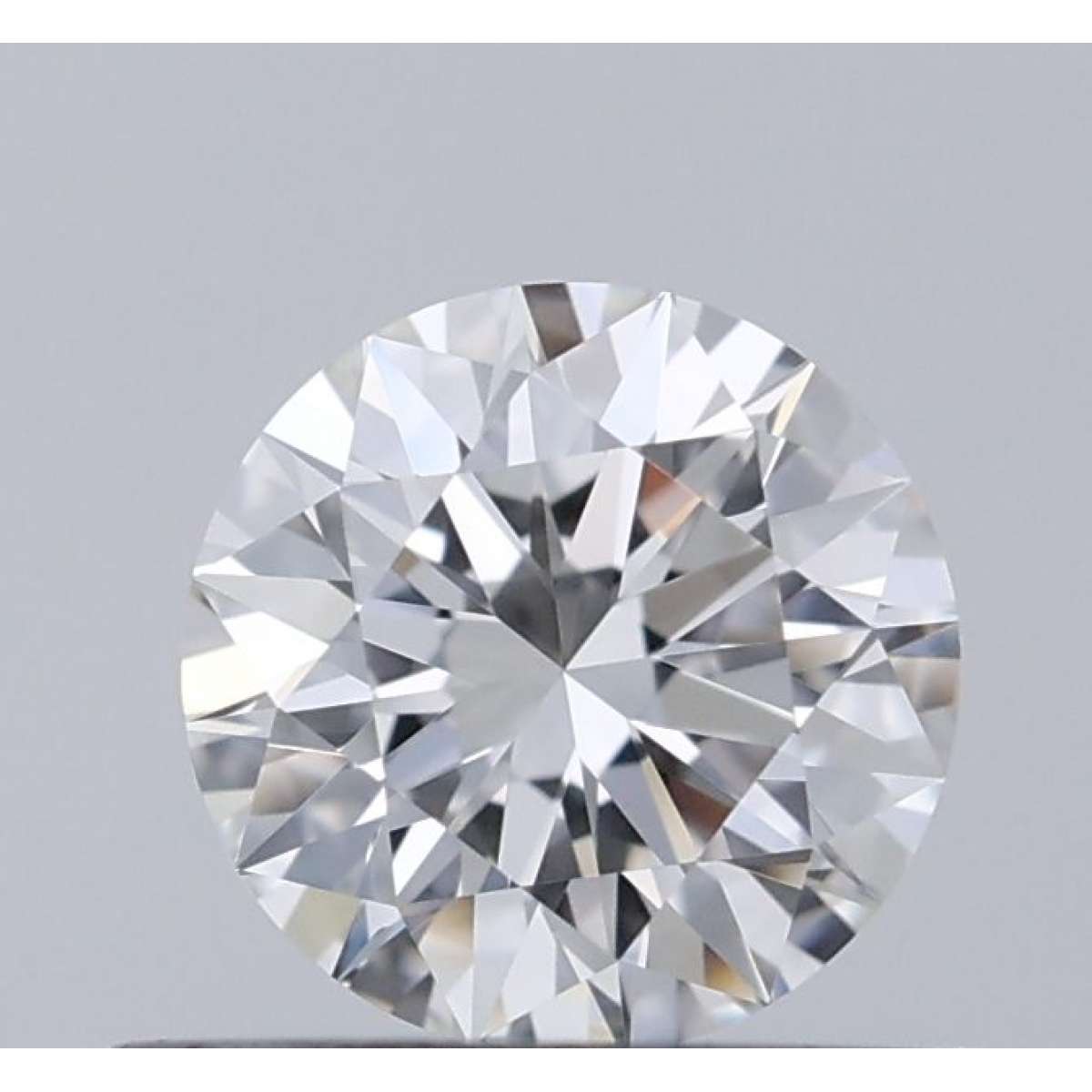 Certified Diamond IGI Carats 0.5 Color F Clarity VVS1  EX  EX  EX Fluorescence NON Brown No Green No Milky No EyeClean 100%