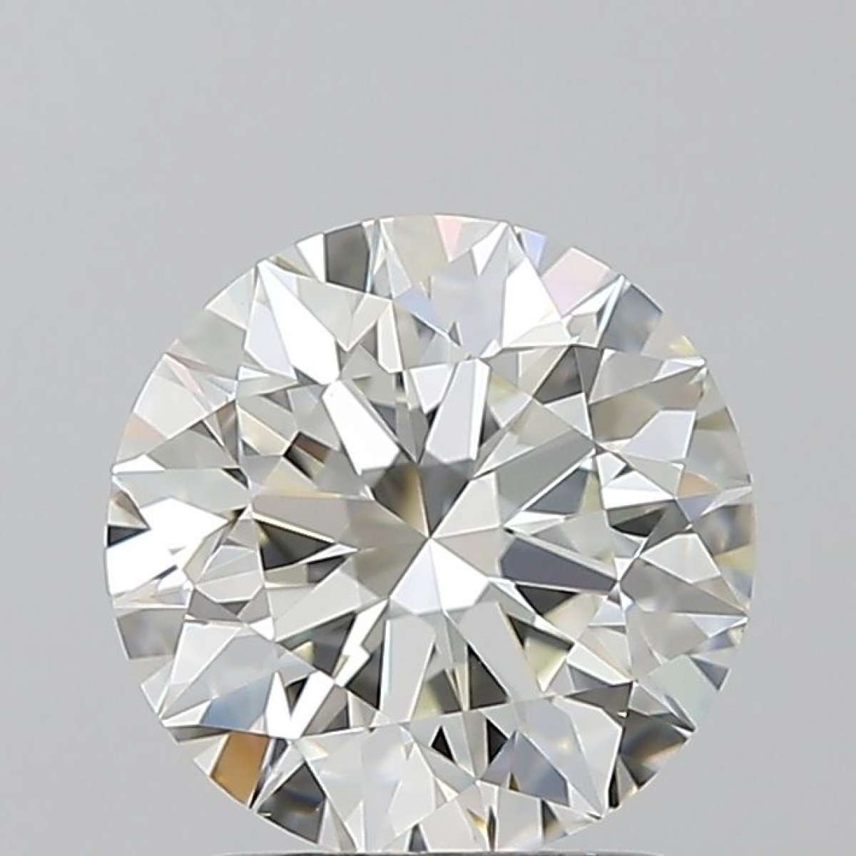 Certified Diamond HRD Carats 1.6 Color G Clarity VVS2  EX  EX  EX Fluorescence NON Brown No Green No Milky No EyeClean 100%