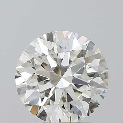 Certified Diamond HRD Carats 1.6 Color G Clarity VVS2  EX  EX  EX Fluorescence NON Brown No Green No Milky No EyeClean 100%