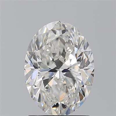 Certified Diamond GIA Carats 1.7 Color G Clarity SI1  -  EX  EX Fluorescence FNT Brown No Milky No EyeClean 100%