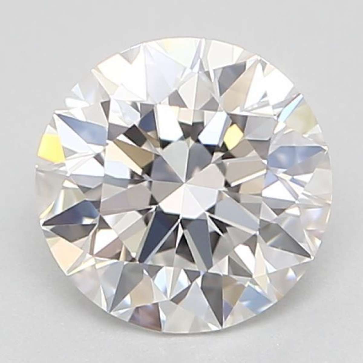 Certified Diamond GIA Carats 0.59 Color D Clarity VVS1  EX  EX  EX Fluorescence NON Brown No Green No Milky No EyeClean 100%