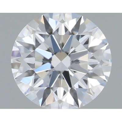 Certified Diamond GIA Carats 0.22 Color D Clarity VVS1  EX  EX  EX Fluorescence FNT Brown No Green No Milky No EyeClean 100%